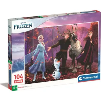 Puzzle Clementoni - Puzzle 104 super Disney Frozen