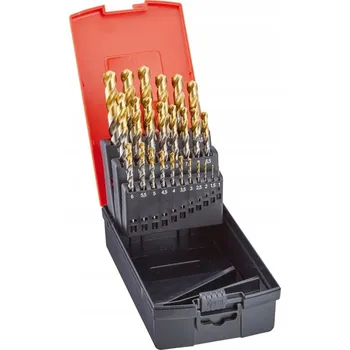 Vrták Sada vrtáků do kovu DIN338 HSS TiN-TIP 1,0-13,0mm, v