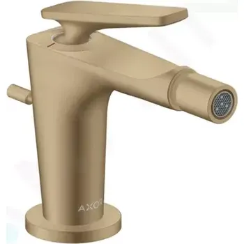 Axor Citterio C Bidetová baterie s výpustí, kartáčovaný bronz, 49210140