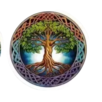 samolepka Samolepky - strom života IV (sada 5 ks)