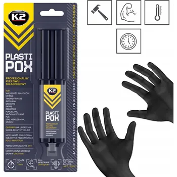 Průmyslové lepidlo Epoxidové lepidlo K2 Plasti Pox bílé 25 ml