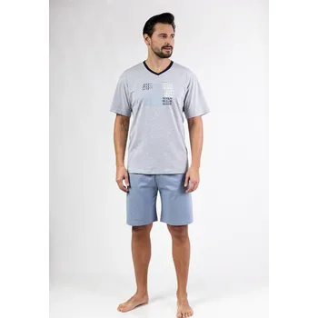 Pánské pyžamo 480 PÁNSKÝCH PYŽAM S/25 J.melange M