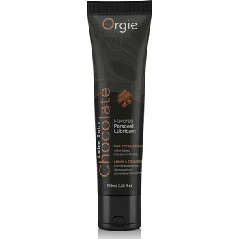 Lubrikační gel Orgie Lube Tube Chocolate 100 ml, intimní gel na vodní bázi s příchutí čokolády