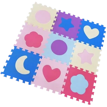 Puzzle Pěnové puzzle tvary 9 ks