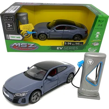 autíčko Kovový model - 1:36 Audi e-tron GT