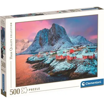 Puzzle Clementoni - Puzzle 500 Vesnice Hamnøy