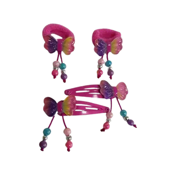 Náramek Bižuterie gumičky a sponky