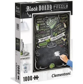 Puzzle Clementoni - Puzzle Black Board 1000 Na zdraví