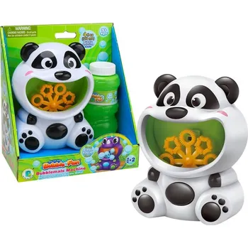 Hračka pro nejmenší Bubble Fun Stroj na bubliny Panda s náplní 118 ml
