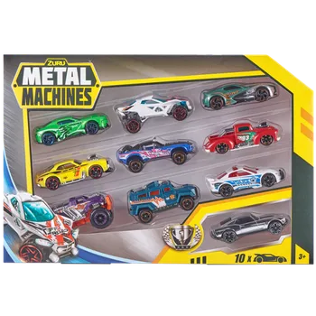 autíčko ZURU Metal Machines Sada aut 10 ks - 49Z-6750