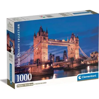 Puzzle Clementoni - Puzzle 1000 Tower bridge at night