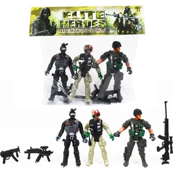 Figurka Akční figurky vojáků 3 ks serie 5