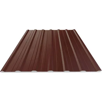 STATO Trapézový plech T18 poly - RAL 8017 (hnědá) - 0,5x1170x2000