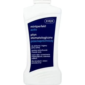 Ústní voda Ziaja, Mintperfekt Activ antidiabetická ústna voda 500ml