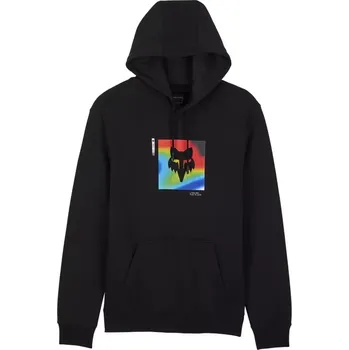 Pánské oblečení Fox Scans Pullover Hoodie black XL