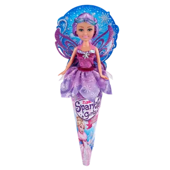 Panenka Sparkle Girlz - Princezna zimní v kornoutku