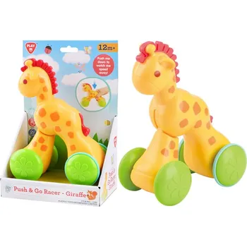 Hračka pro nejmenší PLAYGO - Zmáčkni a jeď - ŽIRAFA