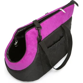 přepravka pro zvíře Přepravní taška látková Doggy vícebarevná M 25 cm x 27 cm x 43 cm