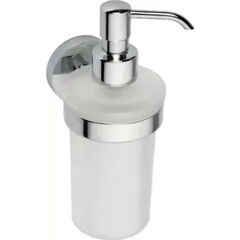 BEMETA OMEGA dávkovač tekutého mýdla, sklo, 80x190mm 230ml 104109017 104109017