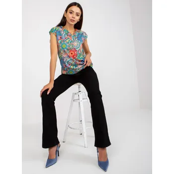 Oblečení a móda Blouse-WN-BZ-3005-4.35-multicolor RUE PARIS Other 3206056