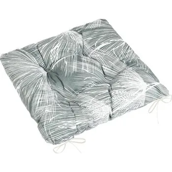 Podsedák Bellatex Sedák Adéla prošívaný, Chmýří šedé - 40x40cm