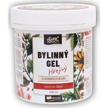 Kosmetika Cure Touch bylinný gel hřejivý 250ml