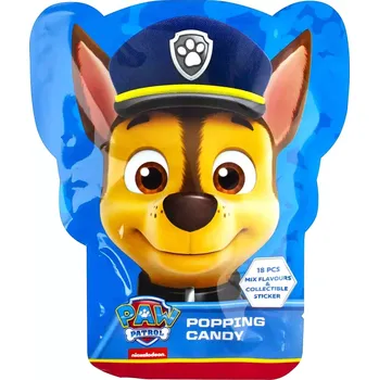 Bonbon 18x Práskací prášek PAW PATROL (18x 1 g) (18 sáčků s cukrovinkovým práškem s ovocnou příchutí / mix motivů v balení !!!)