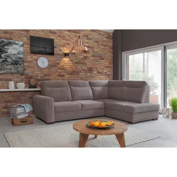 Obývací pokoj Meblar Sedací souprava Level Zvolte stranu sed. soupravy: Pravá strana, Zvolte barvu látky: Aragon 75