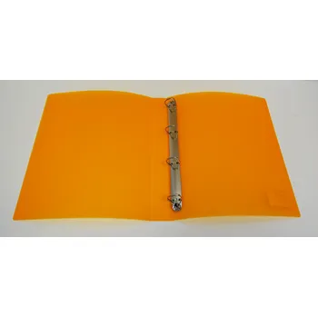 4kroužkový pořadač Karton P+P Opaline, A4, hřbet 32 mm - mix barev, Barva Oranžová