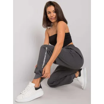 Sweatpants-RV-DR-7237.81-dark gray RELEVANCE šedá 3205934