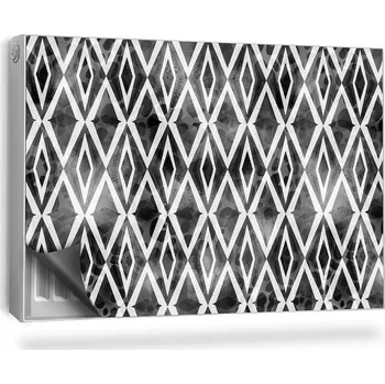 Obraz Magnetická podložka na radiátor, kryt 90 x 60 cm šedá