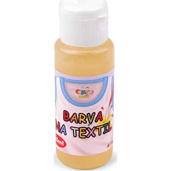 Speciální výtvarná barva Barva na textil 60 ml Varianta: 17 (14) zlatá, Balení: 1 ks