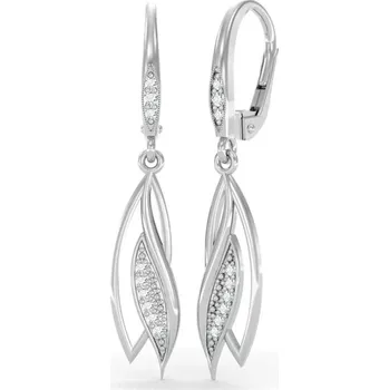 Náušnice Náušnice z bílého zlata