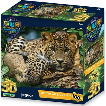 Puzzle PRIME 3D PUZZLE - GES Jaguar 100 dílků