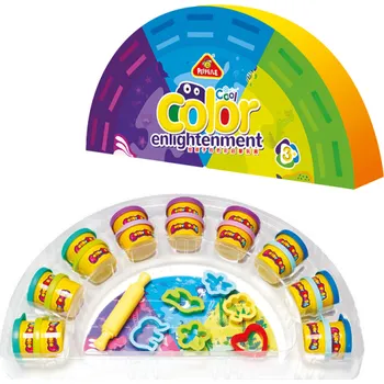 Figurka Velká sada MODELÍN 18ks studené barvy