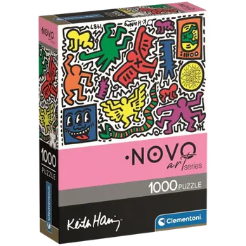 Puzzle Clementoni - Puzzle 1000 Novo Art Series: Keith Haring 2