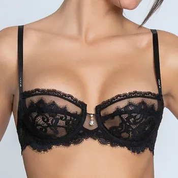 Podprsenka Lise Charmel - Desirs de Venise podprsenka půlová nevyztužená noir 70E ACJ3035