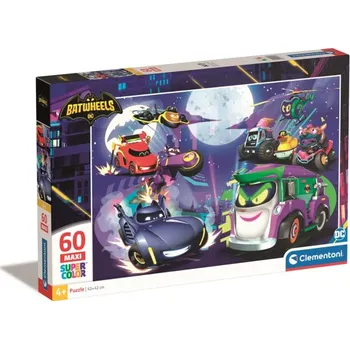 Puzzle Clementoni - Puzzle 60 maxi Batwheels
