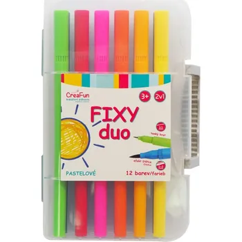 CreaFun - Fixy DUO 12 barev