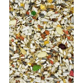 Krmivo pro ptáka MDM PDE - Velký papoušek EXOTIC s ovocem a bílou slunečnicí VITA - ORGANIC Hmotnost: 10 kg