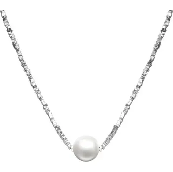 Řetízek Majya Stříbrný řetízek s perlou INEZ Ag/; ≤6,66 g 11641