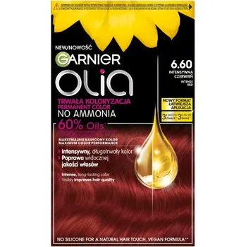 Barva na vlasy Garnier, Olia barva na vlasy 6.60 Intense Red