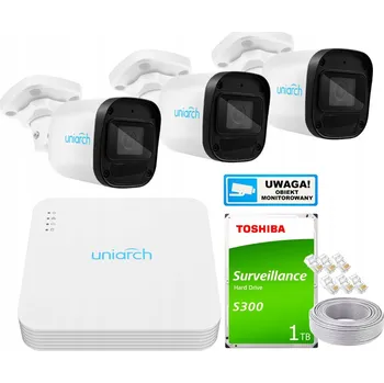 Bezpečnostní kamera Sada domácího monitoringu IP kamera 3x IPC-B122-APF28 2MPx IR 30 m