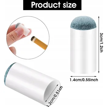 Kulečník Nasadka na tágo 13mm, bílá, pro tágo na billiard 1 Ks