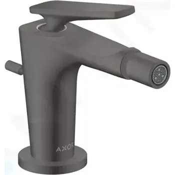 Axor Citterio C Bidetová baterie s výpustí, kartáčovaný černý chrom, 49210340