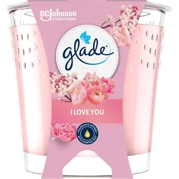 Svíčka Glade svíčka vonná I Love You, 112 g