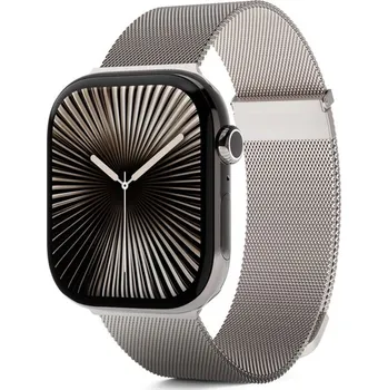 Chytré hodinky iWant Watch řemínek Milanese+ pro Apple Watch 42/41/40/38mm hvězdně bílá Hvězdně bílá