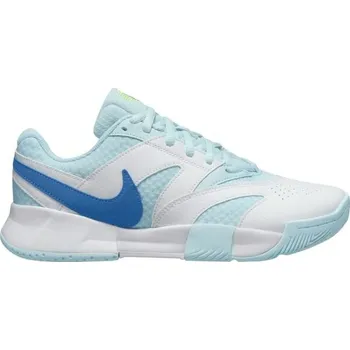 Dámská tenisová obuv Dámská tenisová obuv Nike COURT LITE 4 W 6.5 Světle modrá, Bílá, Modrá