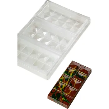 Forma na pečení Pavoni Forma na čokoládu - Tabulka "Dubaj"