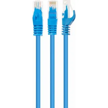Počítač Gembird kat.6, UTP, 1,5m, modrý